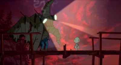 Please, Mr. Lizard,
we wish we could go... - The Rugrats Movie