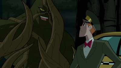 Please, never say
"cut" to a plant. - Justice League Action