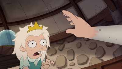 -Please, not her. No!
-[Dagmar] Bean? - Disenchantment