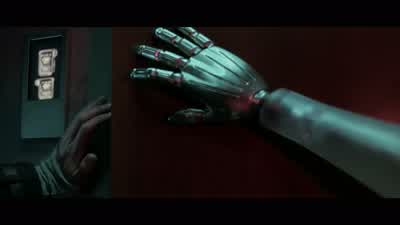 Please refrain from going near the windows or doors. - I, Robot