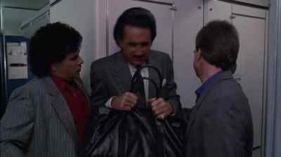 -Please, sir. Your cigar.
-You got a problem, Lady? - Police Academy 5: Assignment: Miami Beach