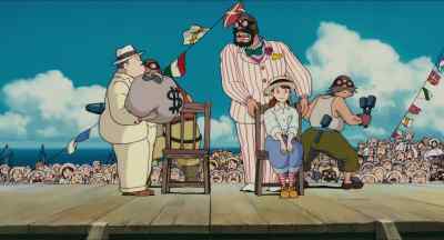 Please sit down. - Porco Rosso