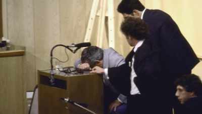 "Please... sit down. The public - The Accountant of Auschwitz