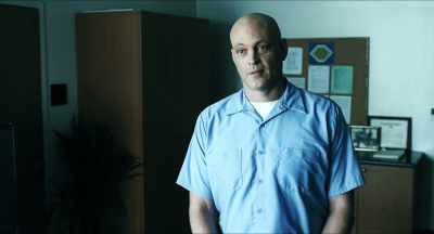- Please, sit.
- Thanks, ma'am. - Brawl in Cell Block 99