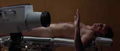 Please sit up,
facing the scan screen - The Andromeda Strain