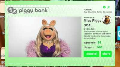 Please support our campaign
to buy Scooter a better computer. - Muppets Now