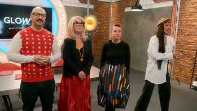 Please take your models
next door to be photographed. - Glow Up: Britain's Next Make-Up Star