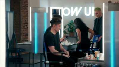 Please take your models next door
to be photographed. - Glow Up: Britain's Next Make-Up Star