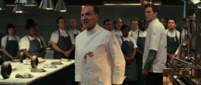 Please. Tyler's gonna
demonstrate his culinary
expertise. - The Menu