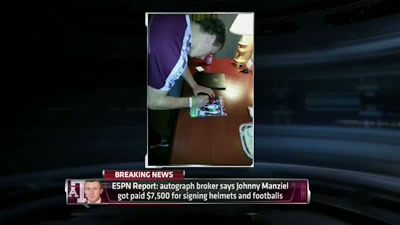 Please welcome Johnny Manziel! - Untold: Johnny Football