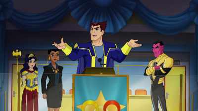 Please welcome, - DC Super Hero Girls: Intergalactic Games