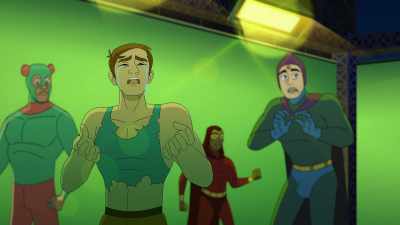 Please. We've been filming
for three days straight. We need a break. - Q-Force