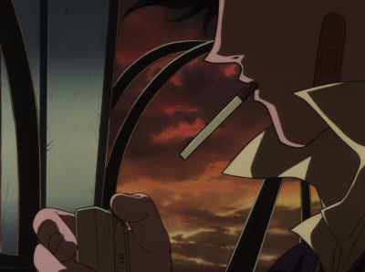 ♪ Please, won't you call and ♪ - Cowboy Bebop