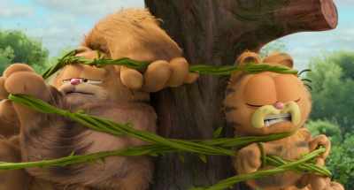 Please! You were probably
on the run from someone - The Garfield Movie