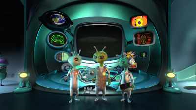[pleased babbling] - Alien TV