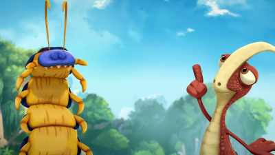 Plink and Bill,
could you make it any easier?" - Gigantosaurus