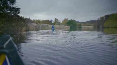Plunging into a cold loch
can be risky. - World's Most Scenic River Journeys