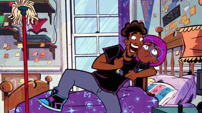 Plus, we can practice - Marvel's Moon Girl and Devil Dinosaur