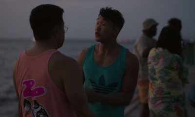 Plus, he's, like, a super-hot doctor.
And I'm... - Fire Island
