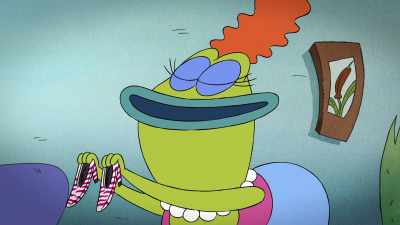 Plus, I just found these shoes
in her size. - Rocko's Modern Life: Static Cling