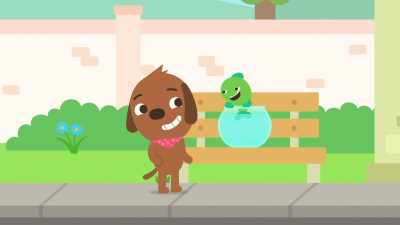 Plus, it's hard to do a flip
if your legs don't jump very high. - Sago Mini Friends