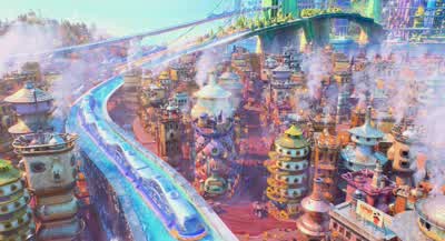 Plus, the city isn't made with Fire people in mind. - Elemental