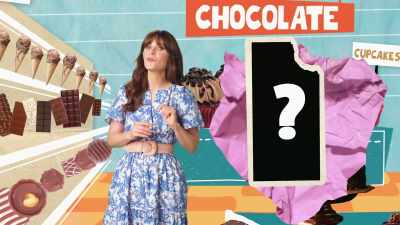 Plus, we'll learn
which type of chocolate - What Am I Eating? With Zooey Deschanel