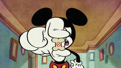 Pluto! The fleas are coming! - The Wonderful World of Mickey Mouse