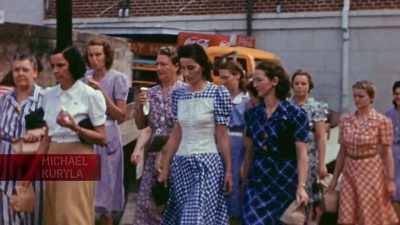 PO3 KURYLA: My dad
didn't have any work. - The Pacific War in Color