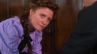 Pocket watch has been torn out. - Murdoch Mysteries