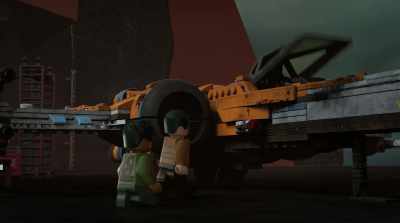 (POE CHUCKLES) - Lego Star Wars Terrifying Tales