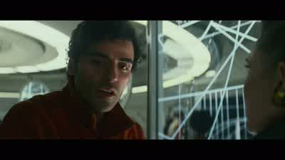 Poe get your head out of your cockpitThere are things that you cannot solveby jumping in an X wing and blowing something up - Star Wars: Episode VIII   The Last Jedi