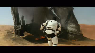 Poe! I got you. - Star Wars: Episode VII   The Force Awakens