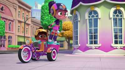 Pogo spring shoes, activate! - Abby Hatcher