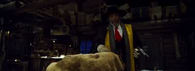 Point it at them. - The Hateful Eight