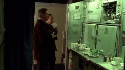 Point of disturbance:
         cockpit door. - CSI: Crime Scene Investigation