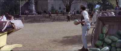 Point that thing down a little bit,
then stand still. You might do better. - The Reivers
