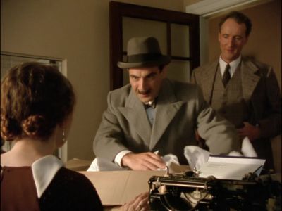[Poirot speaking French] - Agatha Christie's Poirot