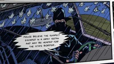 Police
believe the suspect escaped - Creepshow