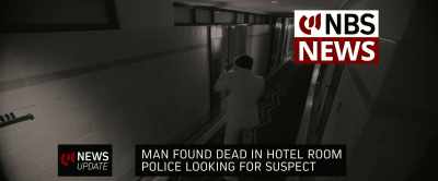 Police have released
this security footage - The Fall Guy