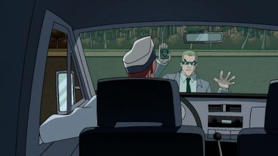 Police!
I'm commandeering this vehicle. - The Batman