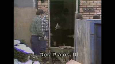 Police investigators using
sledgehammers, axes and chain - John Wayne Gacy: Devil in Disguise