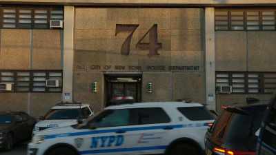 Police officers in the 7-4 - East New York