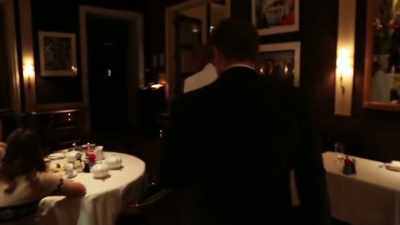 Politicians and leaders
want to be in the back - Always at The Carlyle