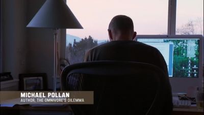 Pollan The idea that you would need to write a book - Food, Inc