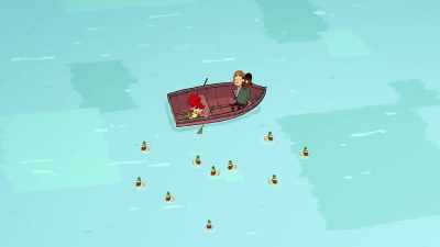 - PONY: [grunts]
- [splash] - It's Pony