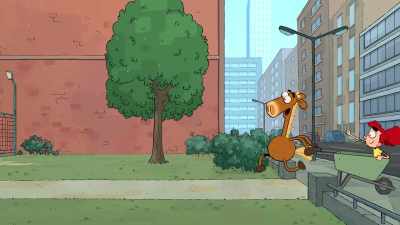 - PONY: Weee! Yeah!
- [laughs] - It's Pony