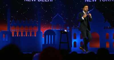 Poof! This is racism.
Even Marcus is shocked. - Vir Das: Abroad Understanding