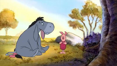 Pooh Bear's been up in that tree an awful long time - The Tigger Movie