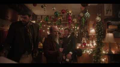 Poor guy. He's always typecast. - Catch Me If You Claus